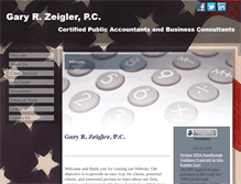 Tablet Screenshot of grzeiglercpa.com